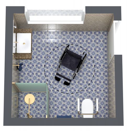 Accessible Bathroom Design Idea