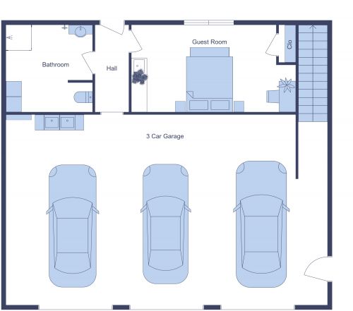 Walkout Basement Floor Plan