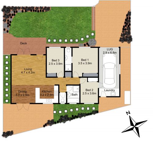 Residential Site Plan Layout