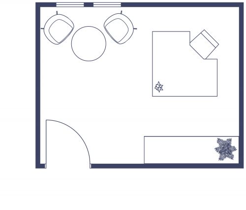 Office Floor Plan 14x11