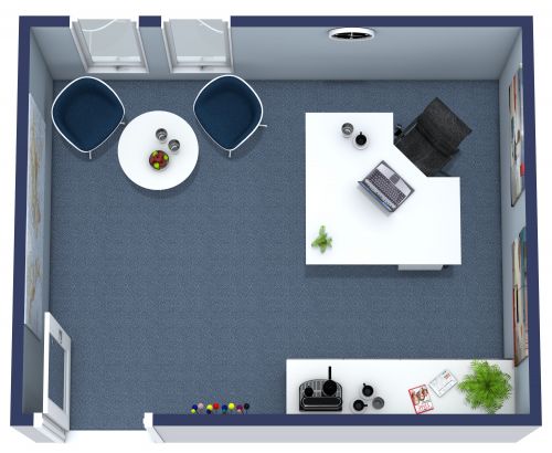 Office Floor Plan 14x11