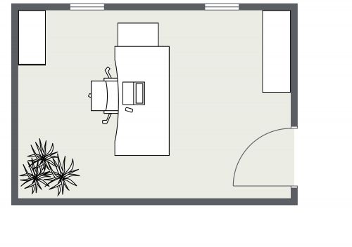 Office Floor Plan 9x13