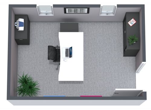 Office Floor Plan 9x13