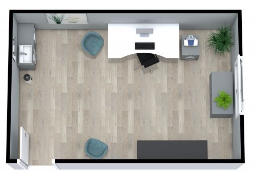 Office Floor Plan 13x20