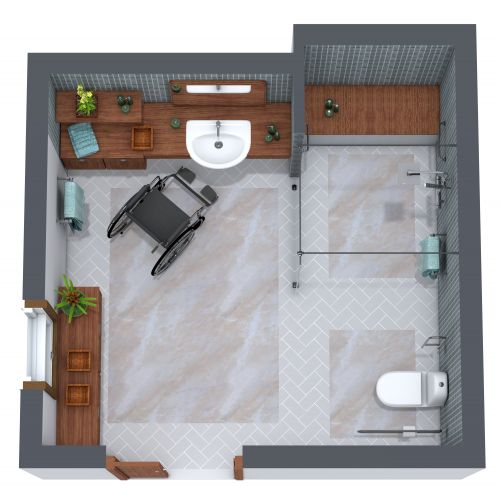 Accessible Bathroom Design Layout