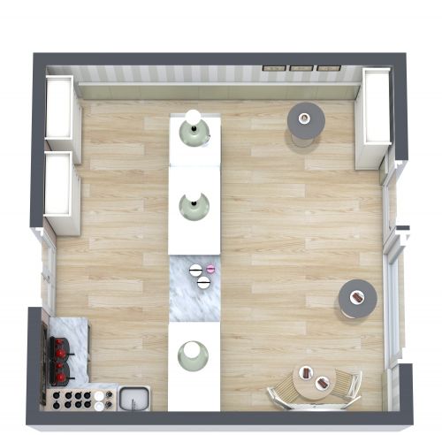 Café Floor Plan