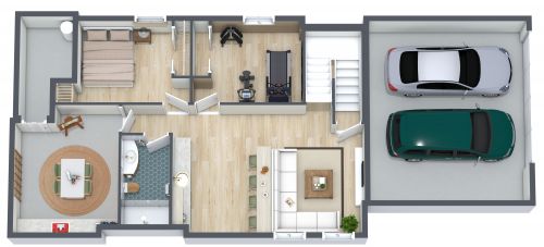 Basement Layout Idea