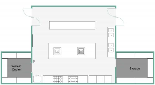 Restaurant Kitchen Floor Plan