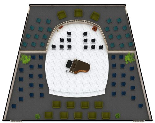 Beautiful Concert Hall Floor Plan