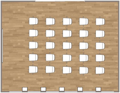 Conference Room Layout Option