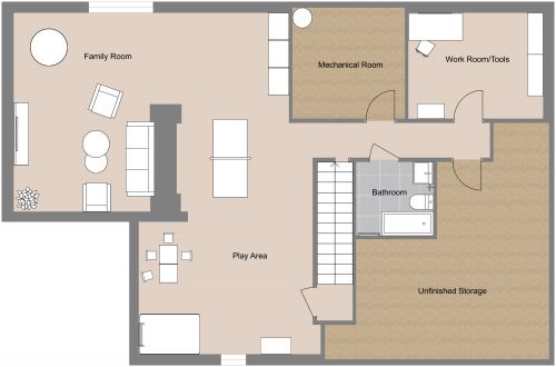 Basement Floor Plan