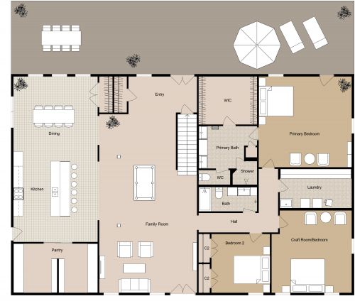 Morgan Barndominium House Plan