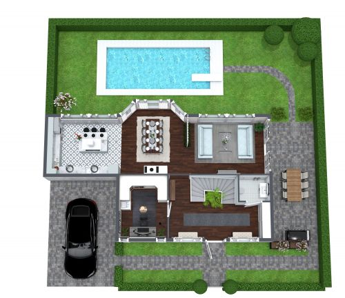 Landscape Design With Pool