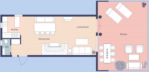 3 Story 5 Bedroom House Plan