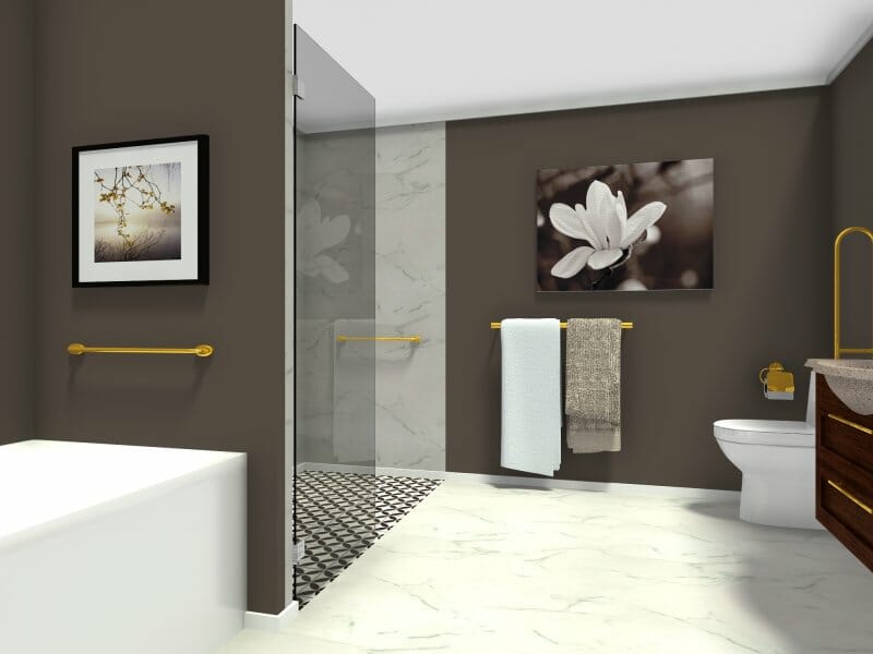 Accessible Master Bath 3D Photo