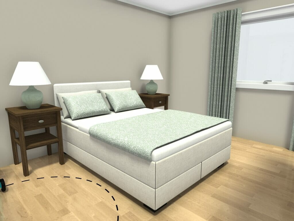 Assisted living bedroom design