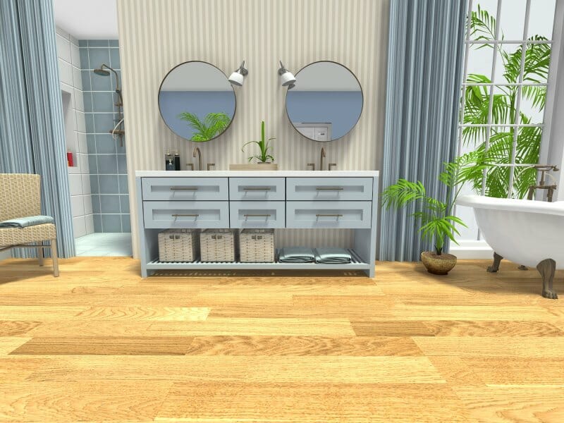 Beach bathroom style design