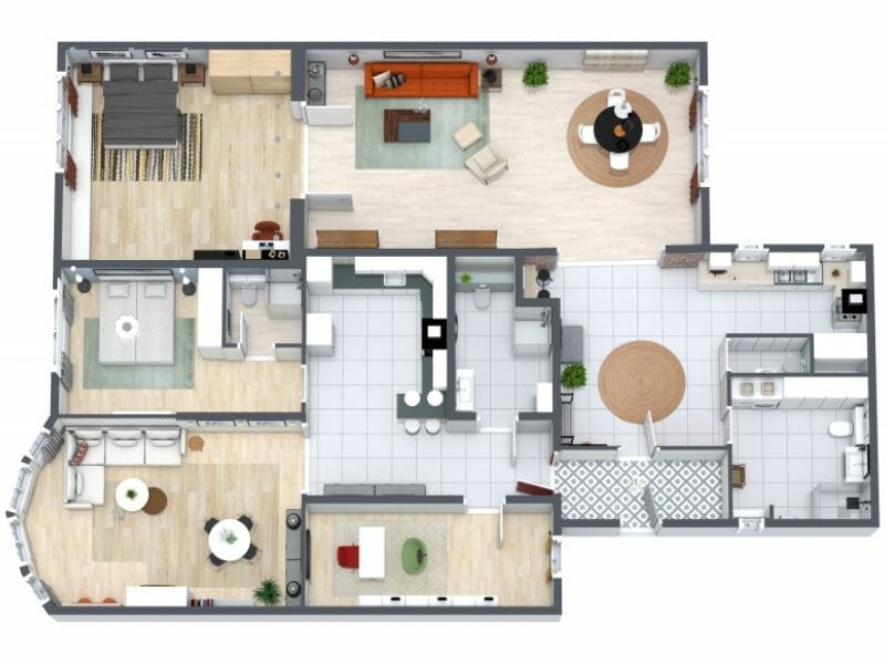 Duplex Building Plan