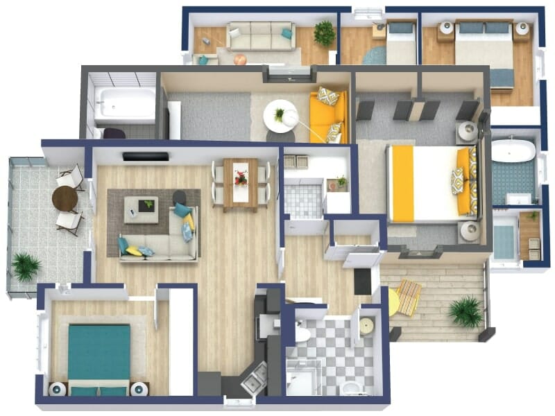 Floor Plan template