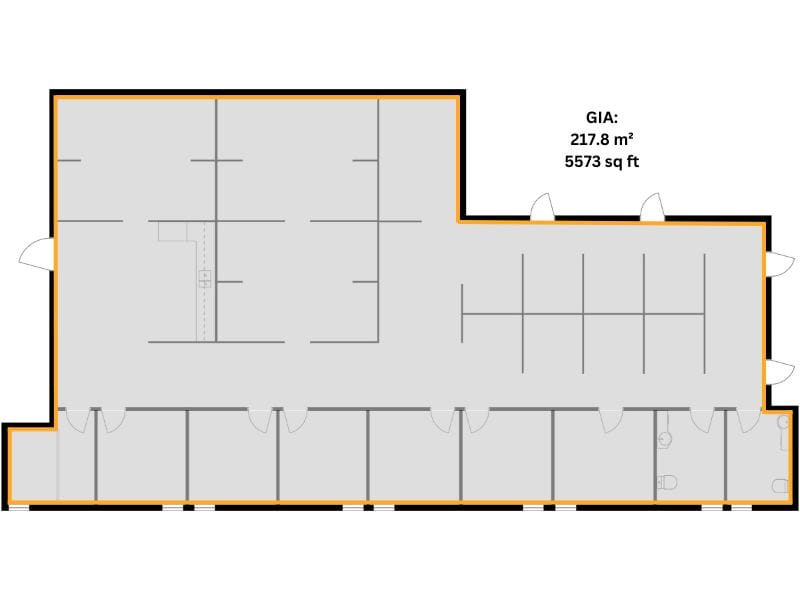 Gross internal area GIA