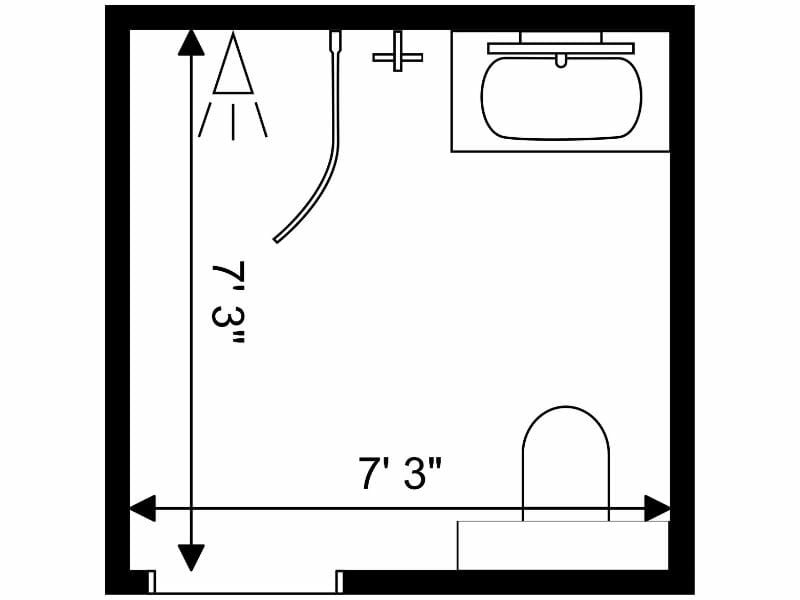 How to measure floor area square area