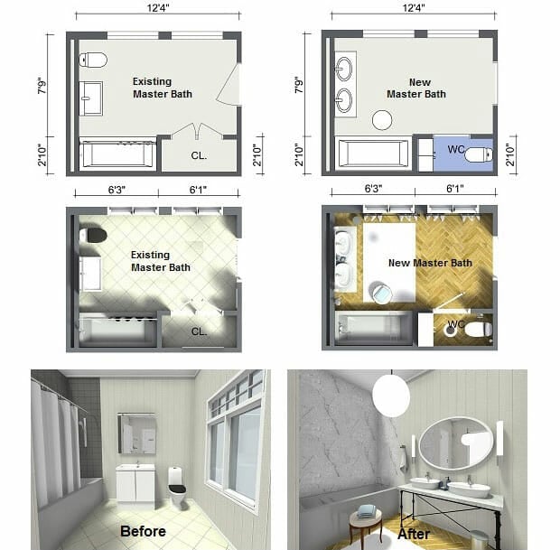 Plan Your Dream Bathroom with RoomSketcher