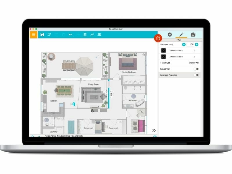 RoomSKetcher App Computer Mac