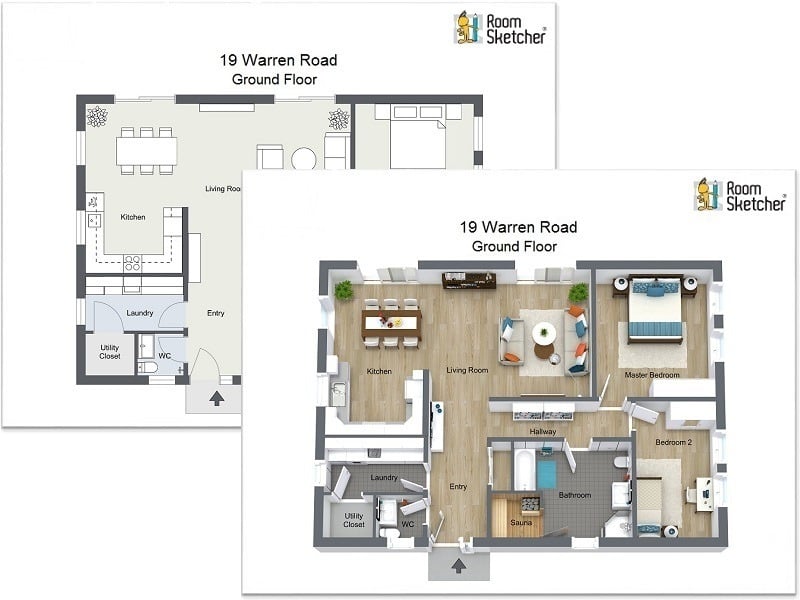 RoomSketcher Order Floor Plans Feature