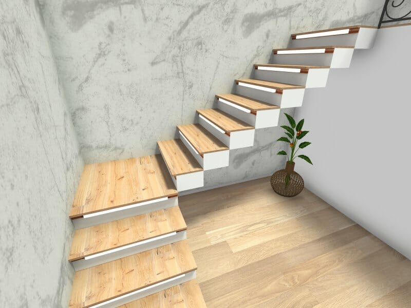 marble stairs