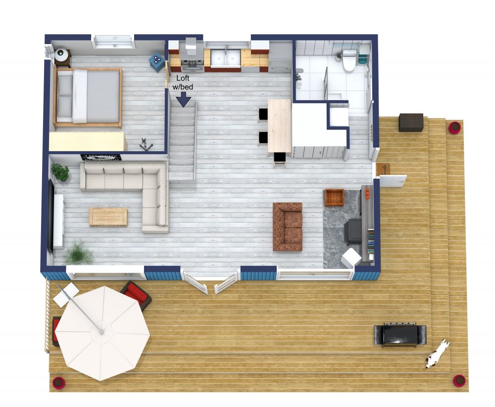 user generated content 3d floor plan